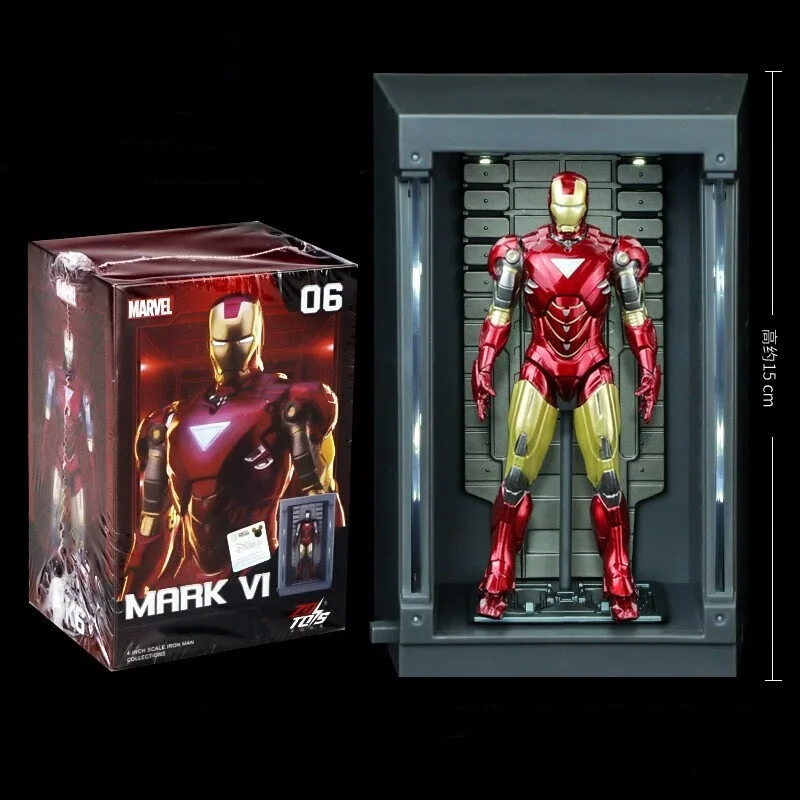 ZD Original Iron Man MK35 MK47 MK46 Iron Patriot MK17 MK21 MK42 MK50 War Machine legends Avengers Action Figure Collect Toy Gift