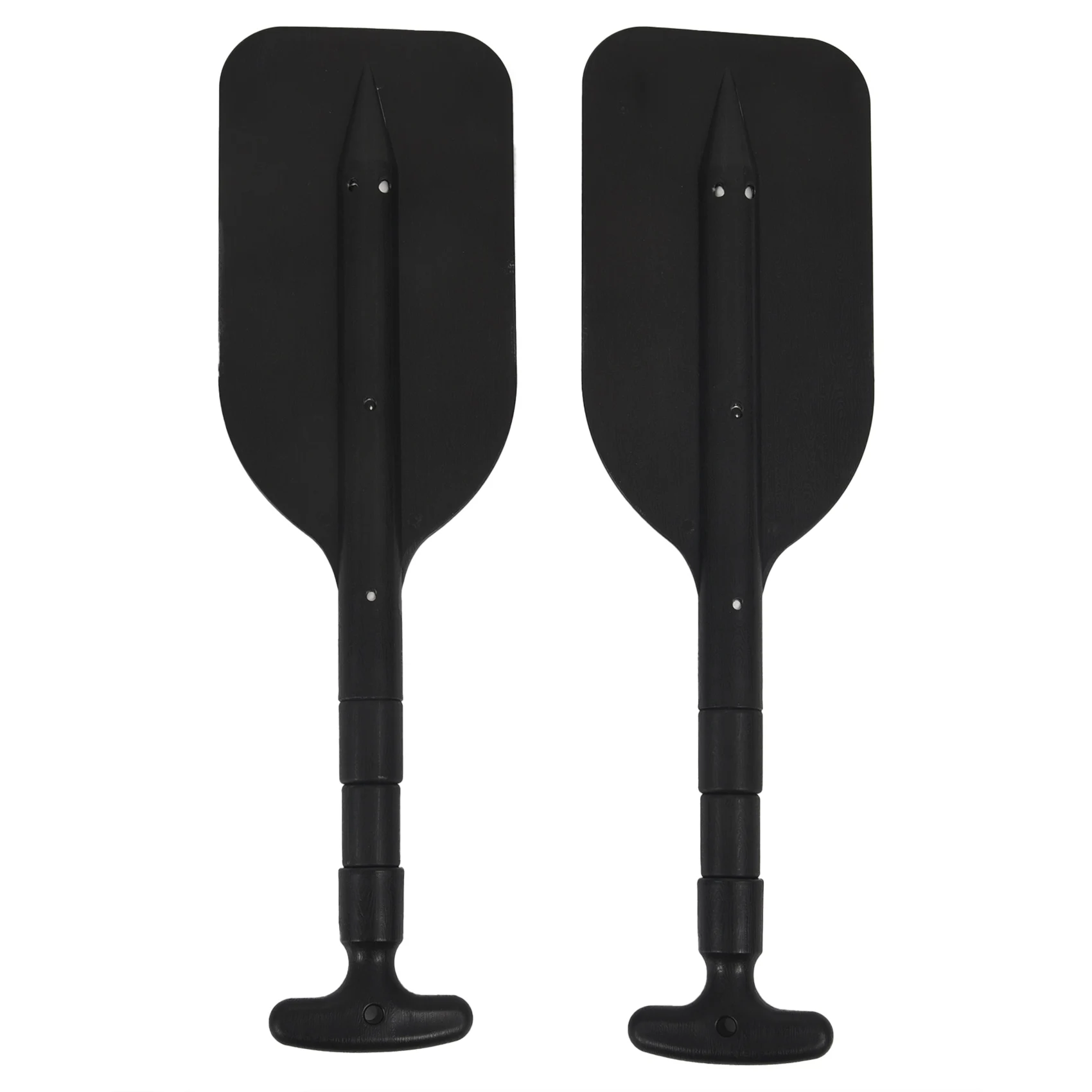 A28F-2Pcs pagaies télescopiques en plastique bateau pagaie pliable rame pour Kayak Jet Ski et canoë accessoires de bateau de sécurité