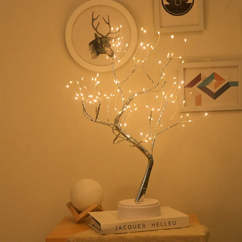 LEDpearl night light small tree light Creative modeling Valentine's Day bedroom lights decorative lights indoor small tree light