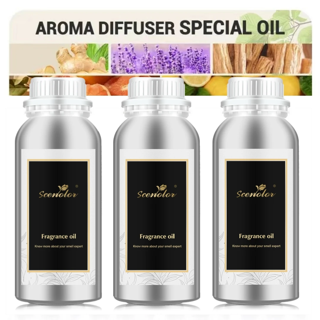 Perfume orgánico de aluminio sin diluir, aceite esencial de Hotel de larga duración, fragancia Extrat de planta pura, difusor de aire, 6 piezas,