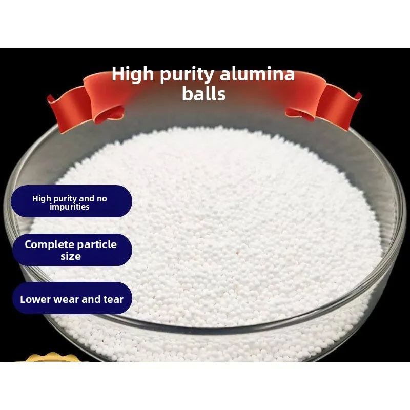 High Purity Alumina Grinding Beads 99% /99.9% /99.99%, Ceramic Milling Media 0.1~50mm Wear Resistant Balls