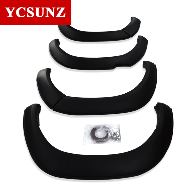 OEM Fender Flares For Toyota Hilux 2021 2022 Black Mudguards Wheel Arch Double Cabin 4X4 Car Accessories YCSUNZ