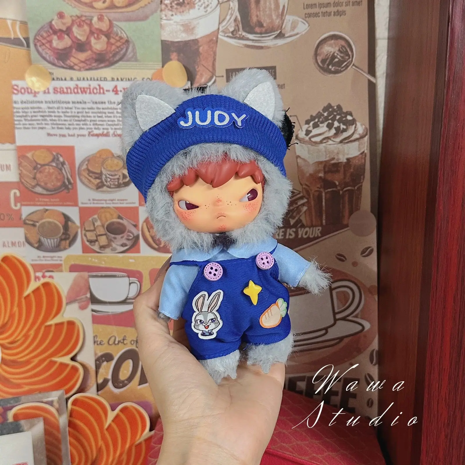 [Keine Puppe] Neue Puppenkleidung, modische Freizeitkleidung, Accessoires für 15,5 cm große Hirono Road Journal-Serie-Puppen, Kleidungszubehör