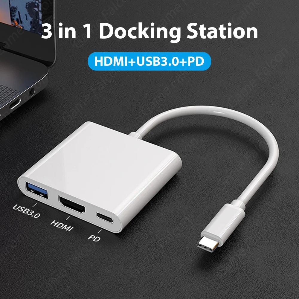 พอร์ต USB 3.0ฮับเชื่อมต่อสถานีความเร็วสูงแยกอะแดปเตอร์5Gbps สำหรับ iPhone MacBook PC อุปกรณ์คอมพิวเตอร์