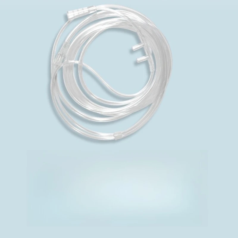 

Disposable Medical Oxygen Cannula 5PCS Head Worn Double Nose Tube Elderly Home Oxygen Machine Supply