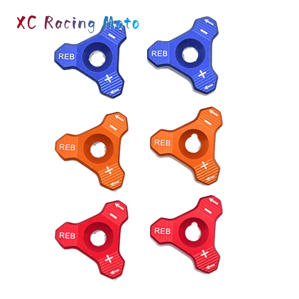 

For KTM Husaberg Husqvarna SX SXF EXC XCW 125-530 690 SUPERMOTO ENDURO 48MM Motorcycle Forks Front Shock Absorber Knob Adjuster