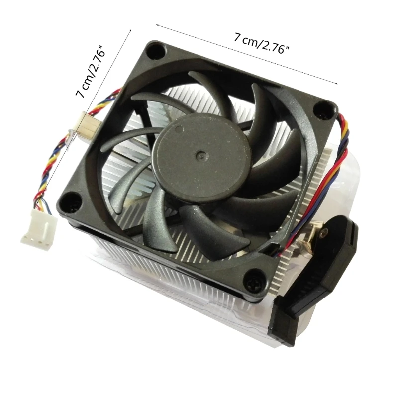 Ventilador enfriador para AMD, dispositivo Original de aluminio para PC de escritorio, compatible con CPU de placa base AM2 AM3 AM4