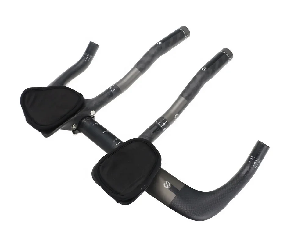 TT دراجة بقية المقود 3k الكربون السفر الدراجات ايرو بار دراجة TT المقود #1