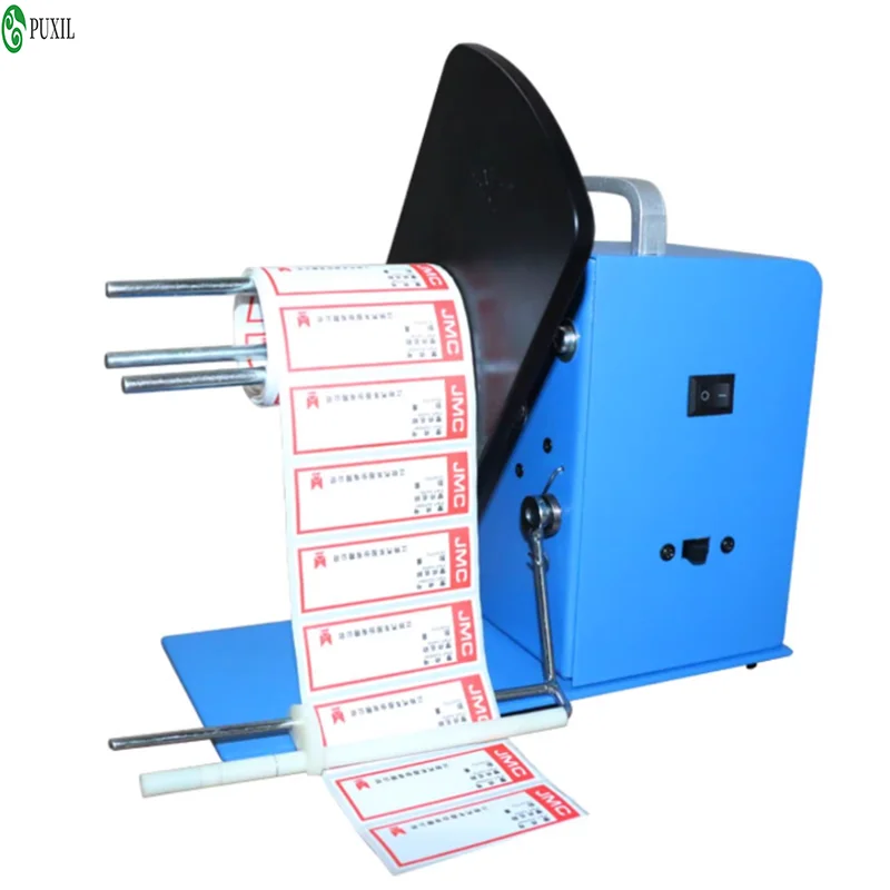 220V Fully Automatic Tag Around The Feeder Winder label Rewinder Receiving Paper Machine Multi-purpose Automatic Rewinder