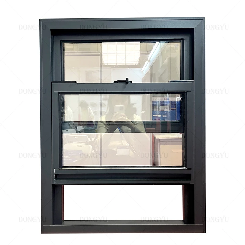 

# Hot Magnetic Electric 3 Tracks Simple Design Screen Mosquito Net Aluminum Sliding Hung Windows