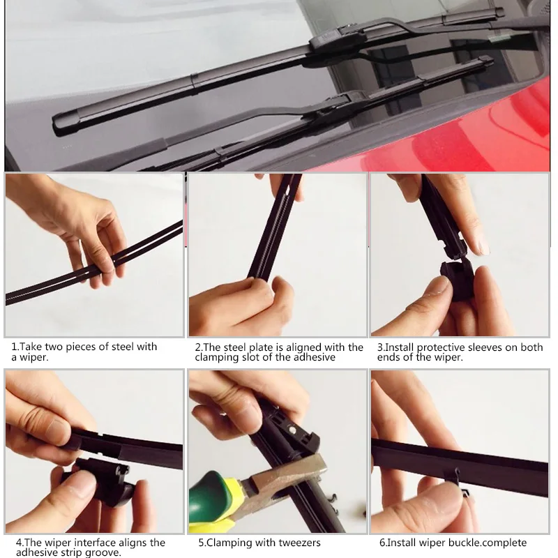 Car Vehicle Insert Rubber strip For Valeo Type Beam Wiper Blade (Refill) 14\