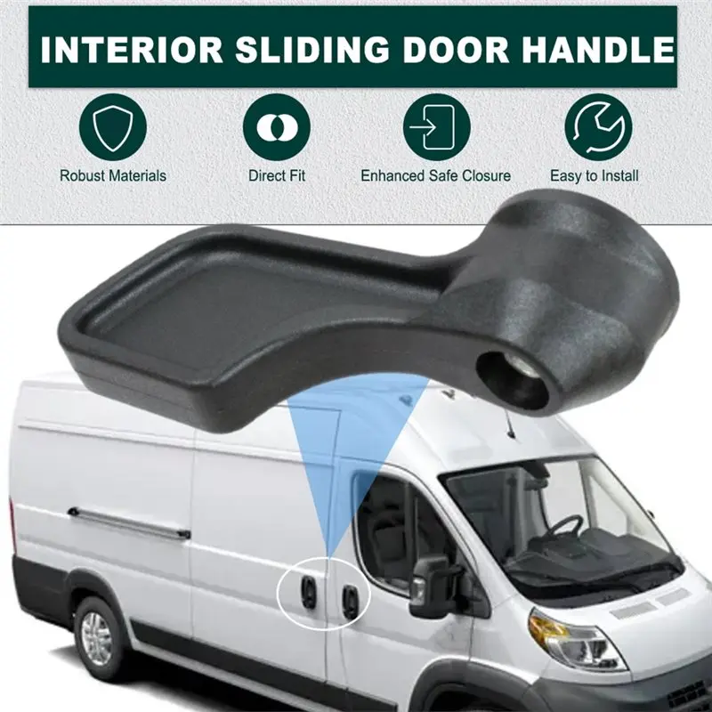For Fiat Ducato Citroen Jumper Boxer Ram Promaster Sliding Door Interior Handle 1ZQ02JXWAA 735539555-X59A - view 2