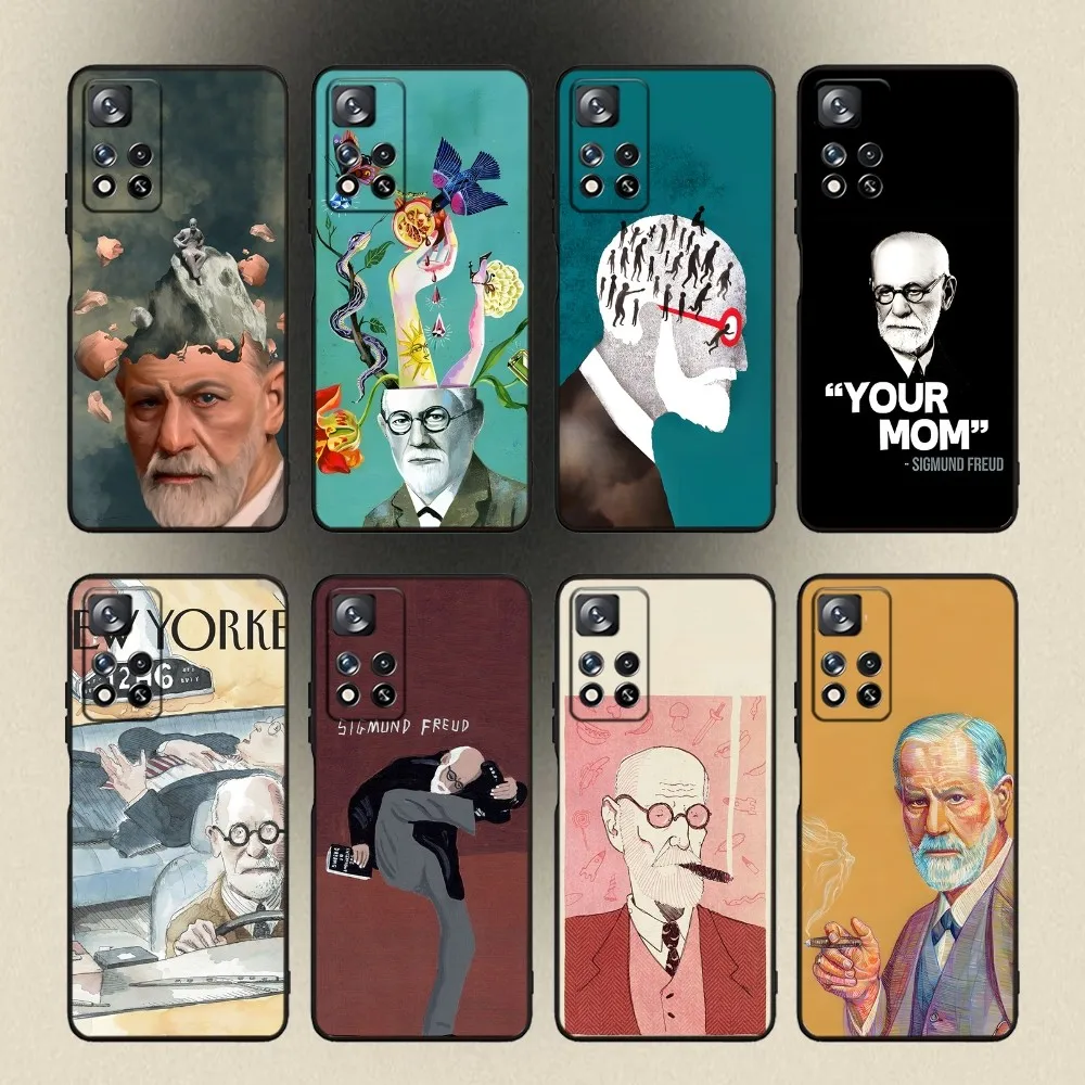 

Sigmund psychoanalysis Freud Phone Case For Samsung Galaxy A20,A21s,A22,A31,A32,A52,A53,A72,73,A80,A91 Soft Black Cover