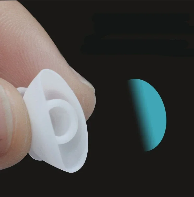 Two Layer Silicone Eartips Universal In-ear Earphone Replacement Earplugs Earbud Noise Reduction Ear Pads Headphone Protector