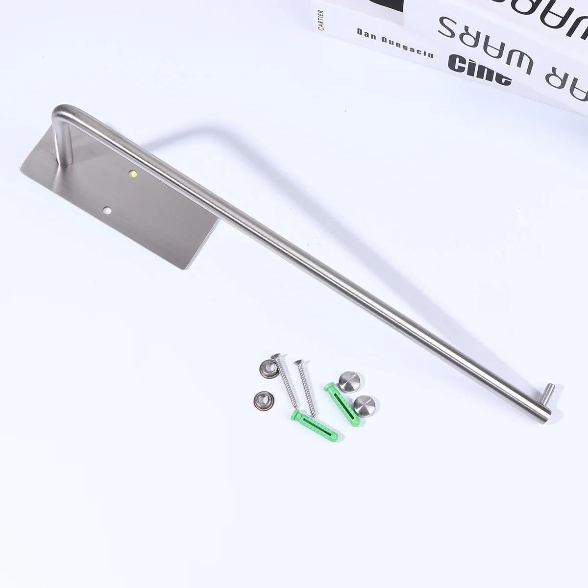 

Stainless Steel Paper Towel Holder Wall Mounted Kitchen Roll Holder Waterproof Toilet Paper Dispenser for Bathroom Kitchen