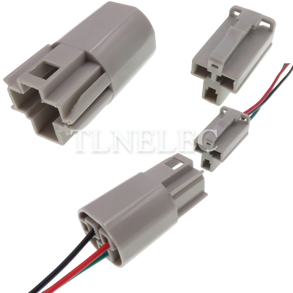 3 Pin Way Auto Cigarette Lighter Unsealed Connector with Wires Car Male Female Wiring Harness Sockets 12176836