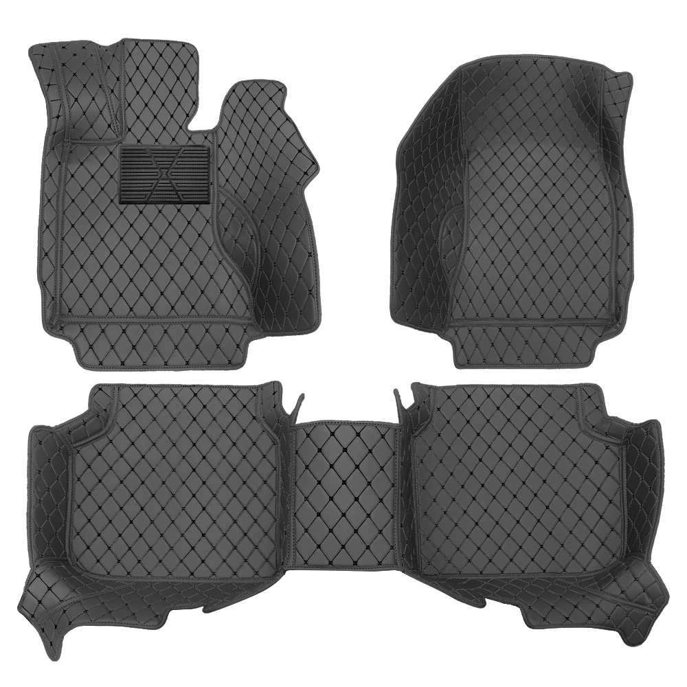 BMW X1 2016-2018 E84 2010-2014 용 자동차 바닥 매트 자동 인테리어 액세서리 가죽 카펫 러그 발 패드