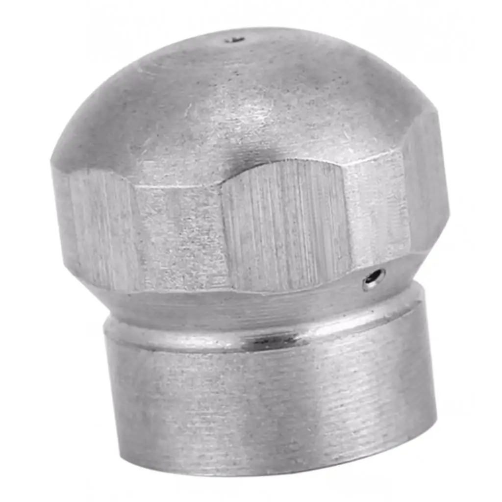 Stainless Steel Pressure Washer Sewer Jetter Rotary Nozzle Water Spray Device for Irrigation Hose