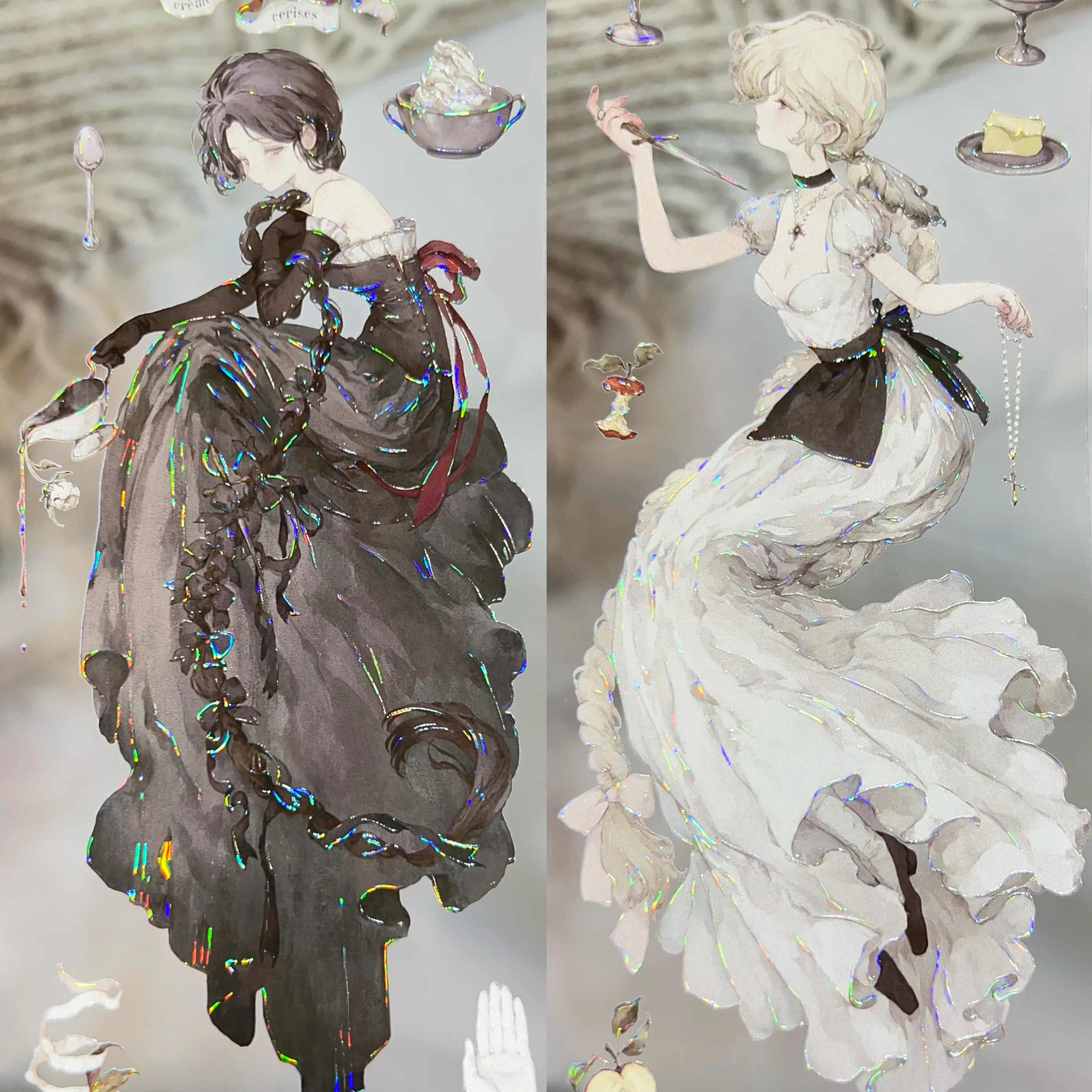 7.8 New Witch Girl Washi Pet Tape 1 Loop Studio VI/Blade of Redemption/Glow Night Spell/Window Shadow Four Seasons