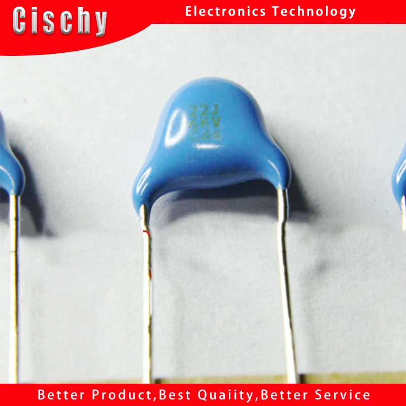 1pcs/lot High-voltage ceramic capacitors 6KV 6000V 22P 22J In Stock