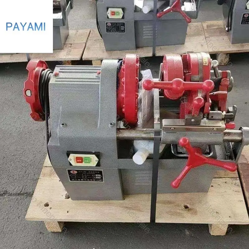 High Precision Automatic Electric Desktop Pipe Threading Machine 1/2\
