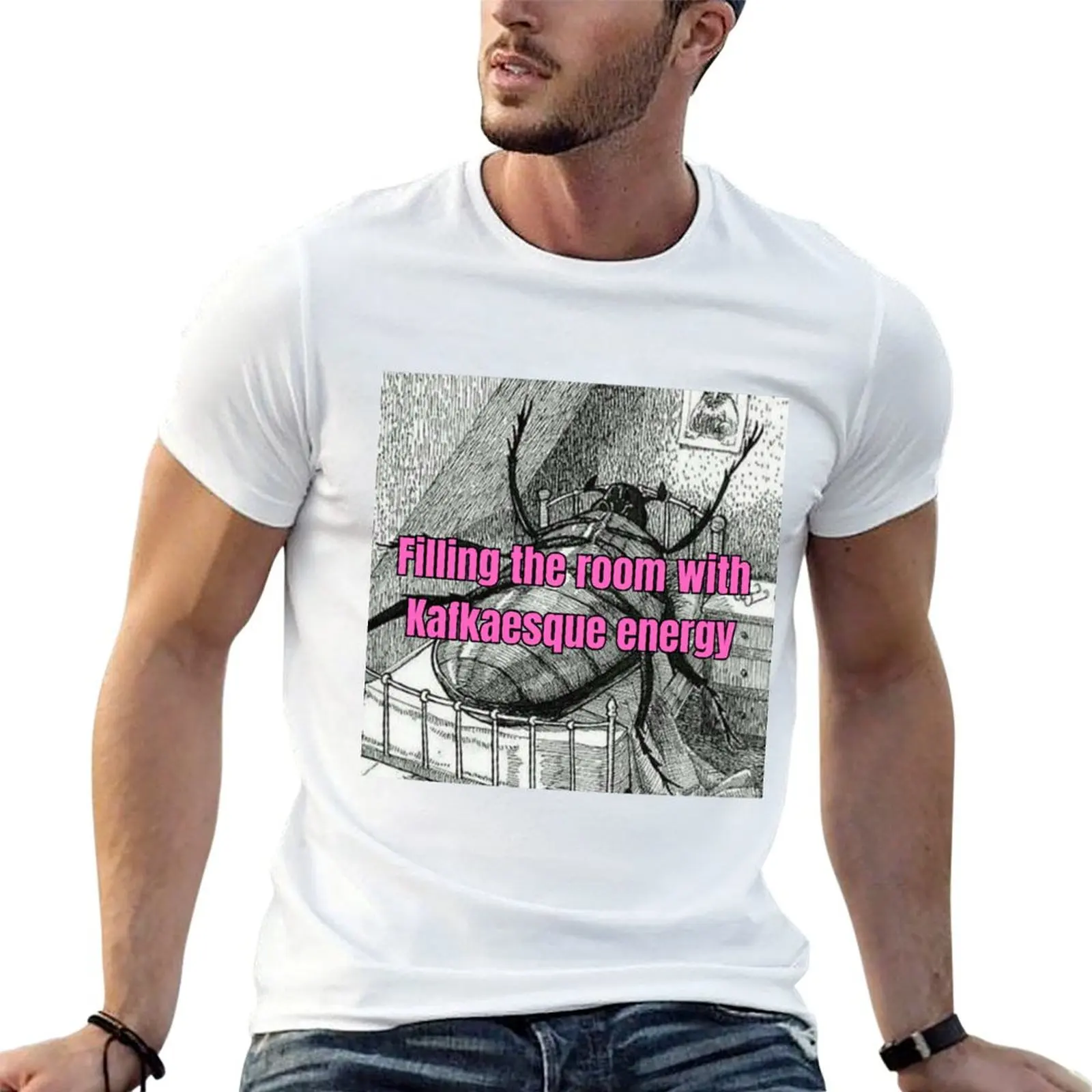 

Gregor Samsa Girl meme T-Shirt funny t shirts man anime tshirt cotton tshirt 100% T-shirt