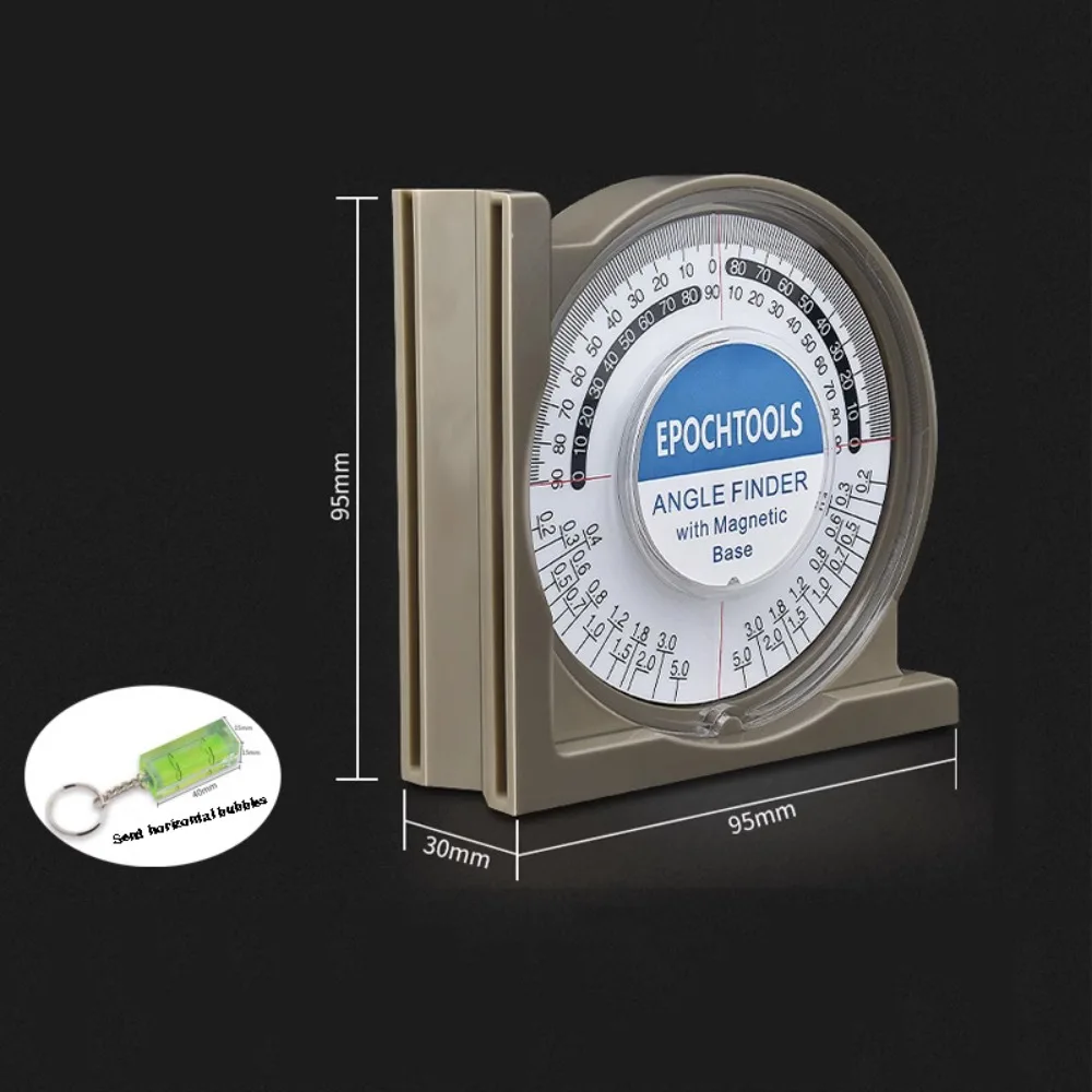 

Magnetic Slope Level Meter Multifunctional Slope Measurement Mini Level Meter High-Precision The Scale Is Clear