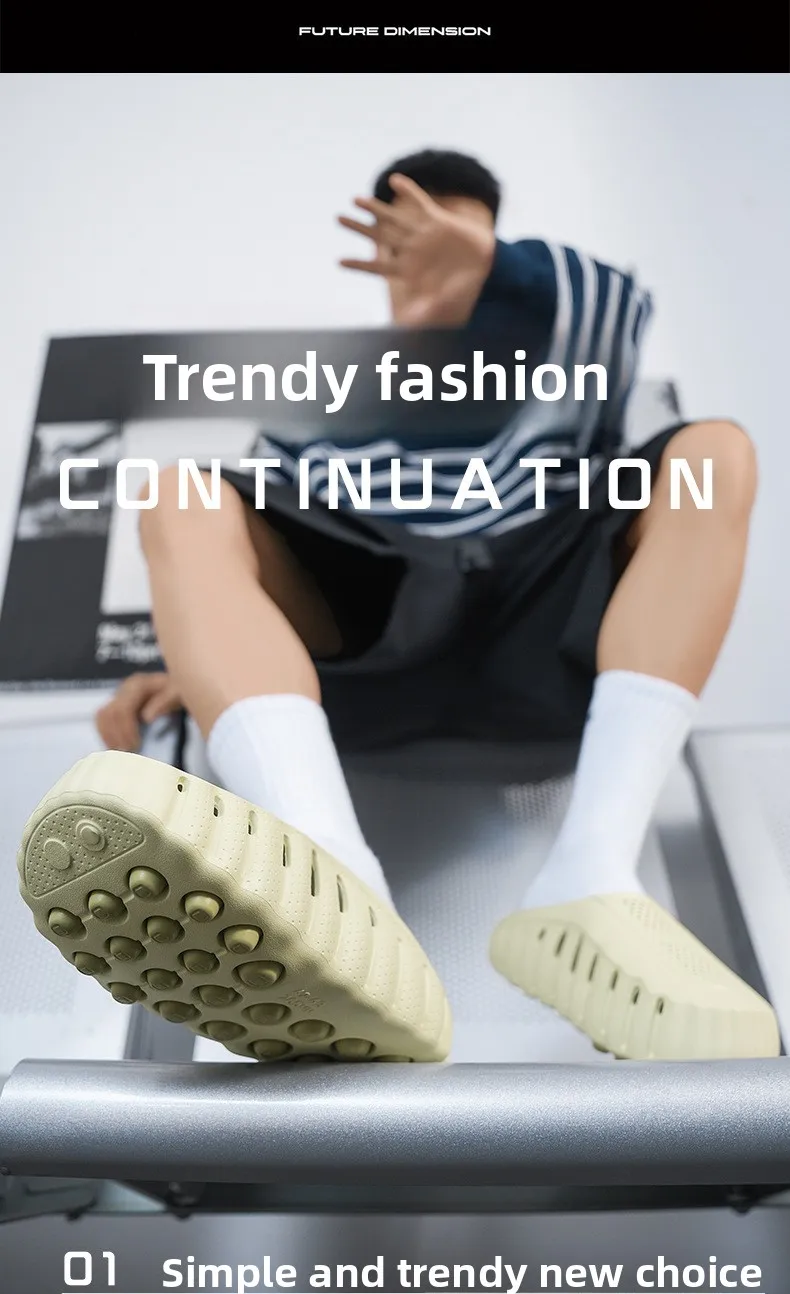 2026 Beliebte Baotou-Sandalen für Damen und Herren im Sommer, Dickbesohlte Massagepartikel, Sport-Lochschuhe, Outdoor-Strandsandalen – Detail 2