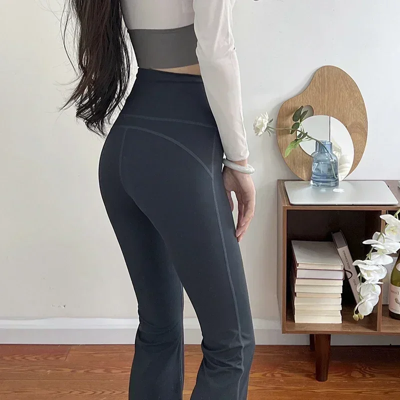 Yoga Legging Classic Flare Pants Women Sports Tights Fit Pants High Waist Fitness Wear Yoga Flare Pants