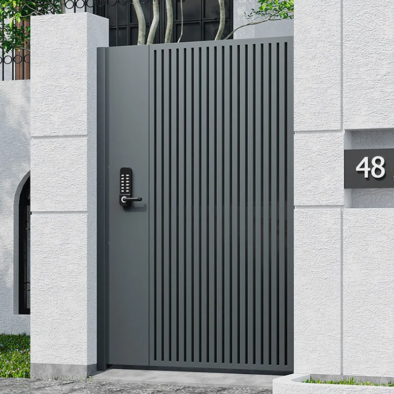 

Residential Security door modern entrance aluminum garden gate