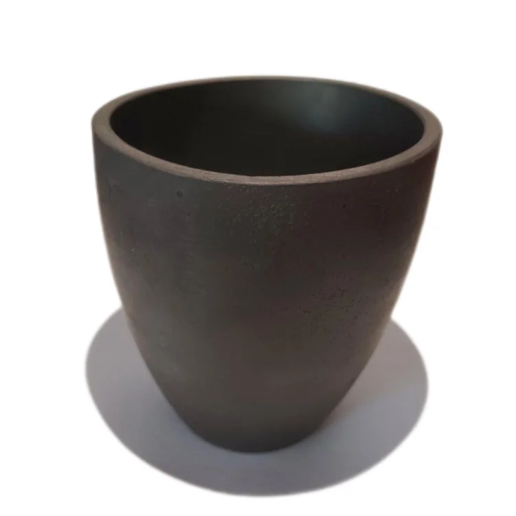 Industrial silicon carbide graphite crucible for smelting