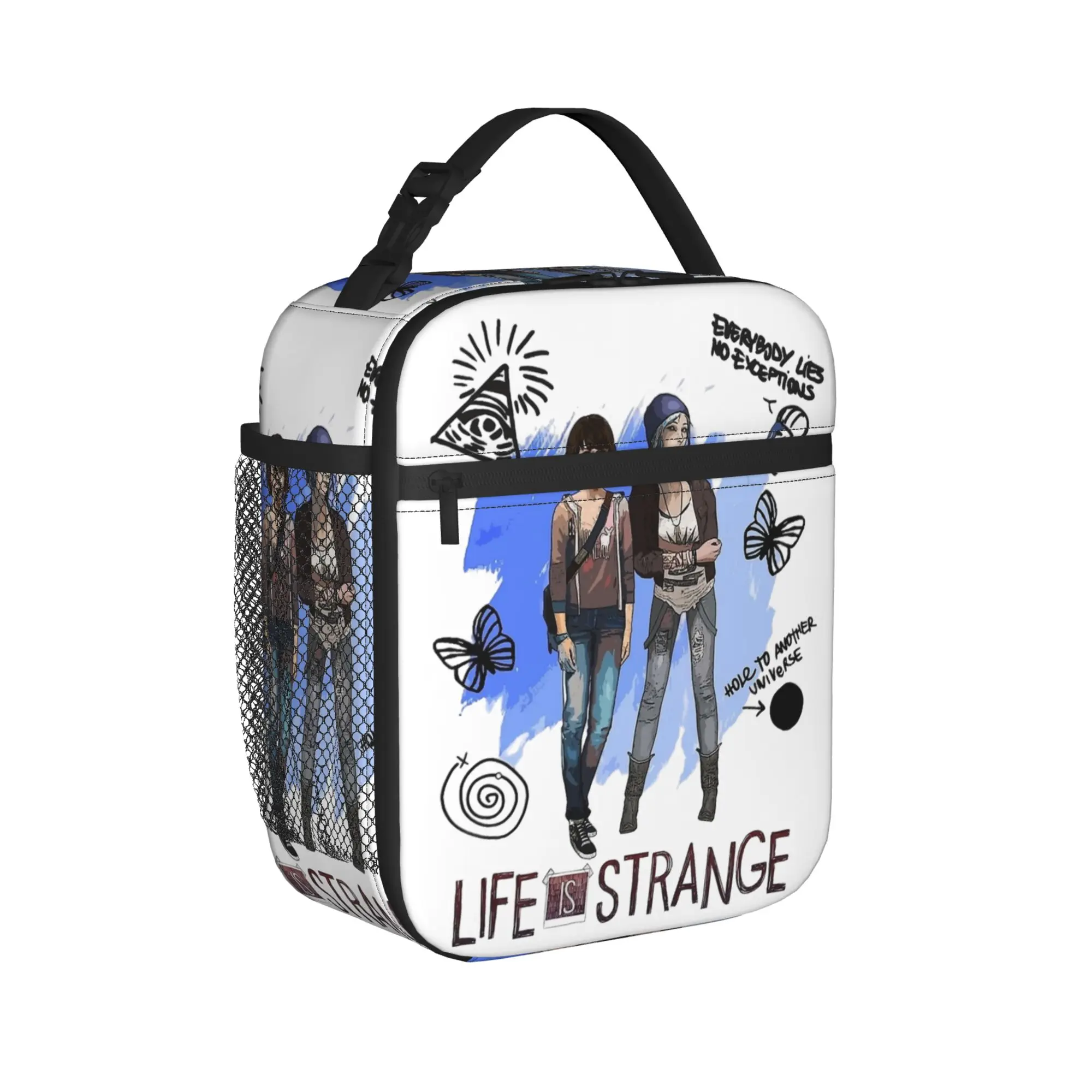 Life Is Strange Insulated Lunch Bags Leakproof  Meal Container Thermal Bag Tote Lunch Box Work  Outdoor Bento Pouch