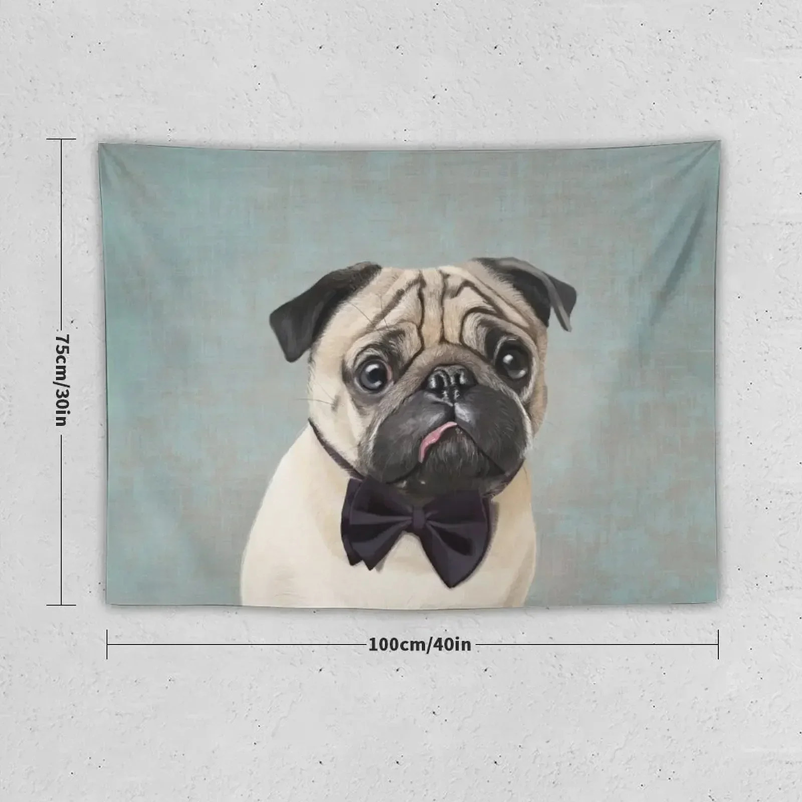 Mr Pug Tapestry Room Decorations Wall Hangings Decoration Tapestry