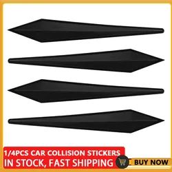 Front Bumper Protector Protection Corner Sticker Thicken Anti-Scratch Protection Vehicle Accessories Trucks Cars Off-Road Car