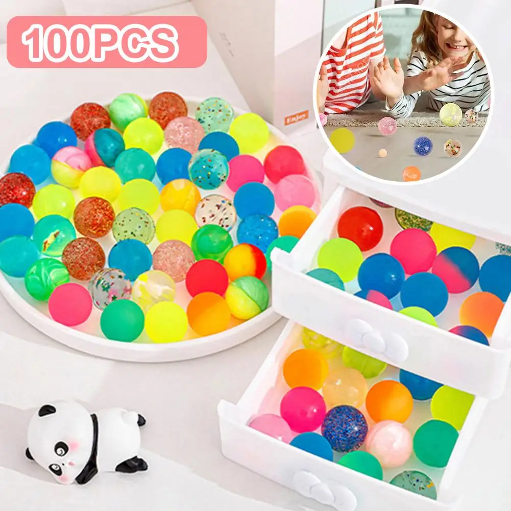 Giocattoli a sfera flessibili per bambini palline rimbalzanti colorate per divertimento senza fine palline colorate che rimbalzano divertimento giocattolo Indoor/outdoor per bambini