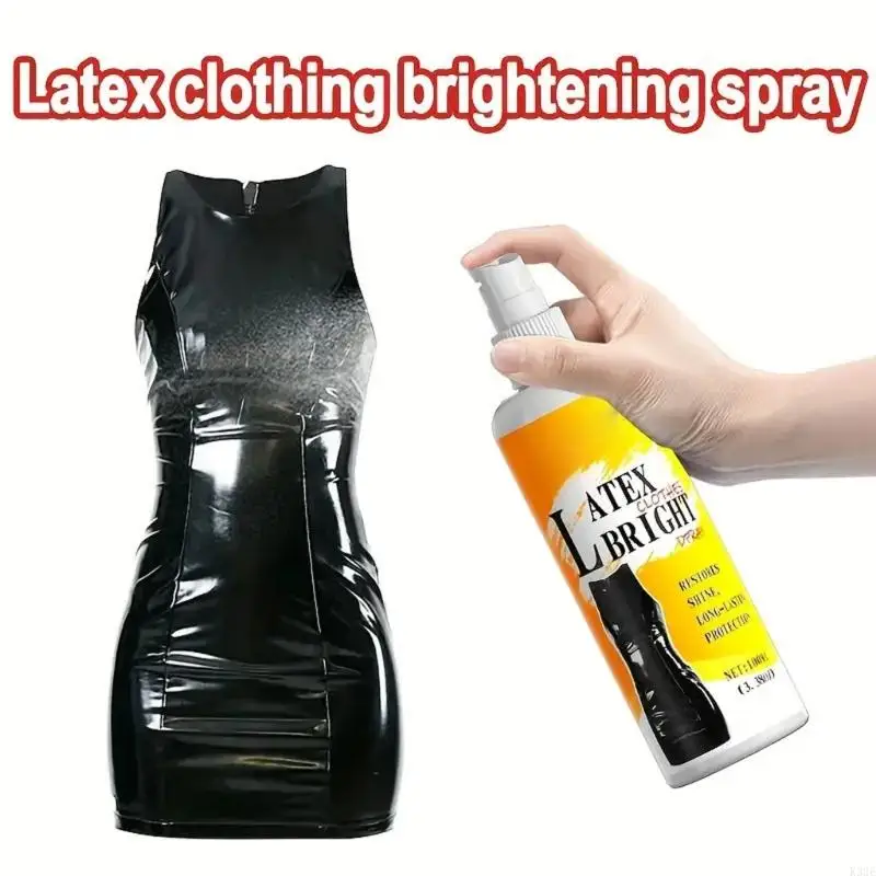2025 منتج جديد من اللاتكس لتلميع الملابس 100 مل بالإضافة إلى منشفة حماية طويلة الأمد من اللمعان #3
