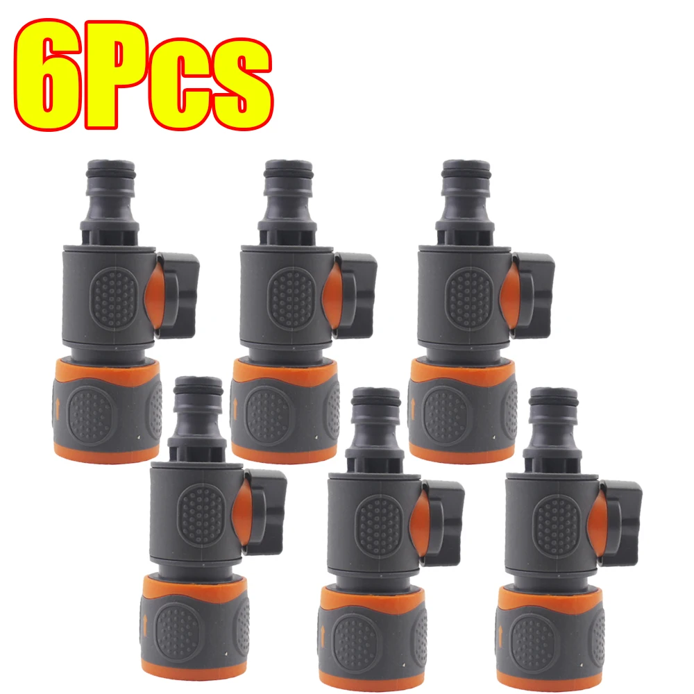 1-9 Stuks Tuinslang Snelkoppeling 16mm Tuinslang Afsluiter Schakelaar Snelkoppeling Tepel Irrigatie Slang Stop Water