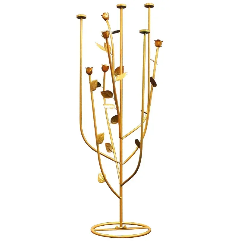 

Candlestick ornament wedding creative props romantic restaurant decoration