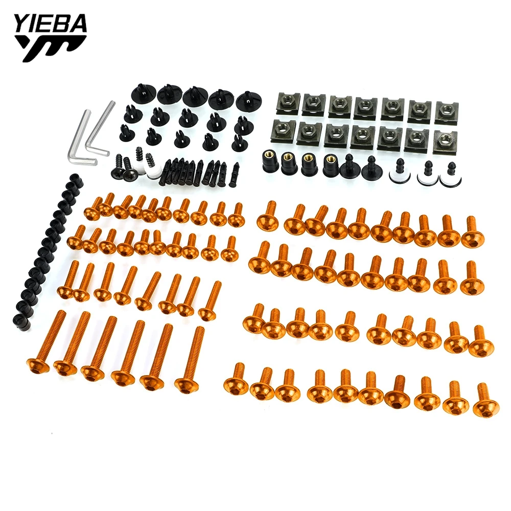 

For Ducati SCRAMBLER 1100 SPORT SPECIAL STREET CLASSIC MACH 2.0 Universal Motorcycle Access Complete Fairing Bolts Kit Screw Nut