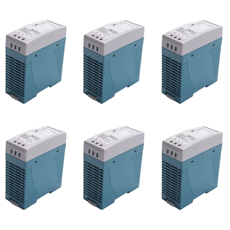 

6X MDR-60 12V 60W Din Rail Power Supply Ac-Dc Driver Voltage Regulator Power Suply 110V 220V