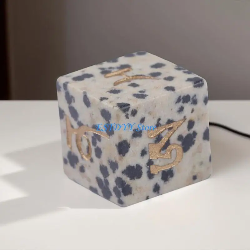 G6de Natural Crystal Six Side Dices Mult Sidide Table Game Dices Round Corner Play Dices Board Game Association #2