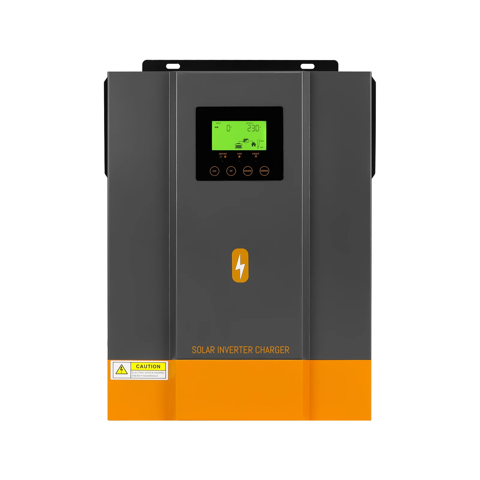 PowMr 3.2KW 24V Hybride Omvormers 12V V Pure Sinus Wassen 80A MPPT Solar Laadregelaar Laden Lithium batterij Met WIFI - afbeelding 2