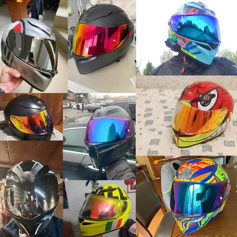 Motorcycle Helmet Visor Shield for AGV K3S K1 K5 K5S High Strength Sunscreen Capacete Windshield Len Casco Para Moto Accessories