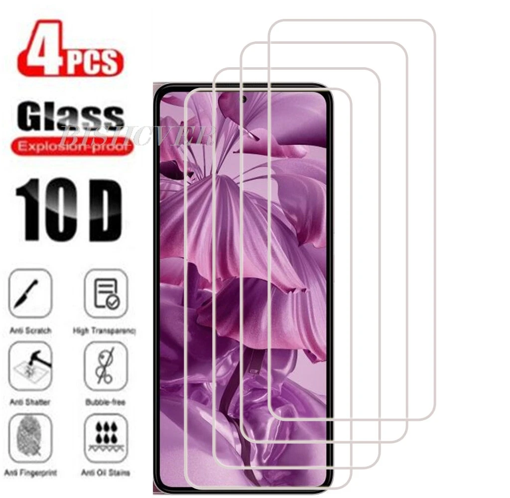 4Pcs Tempered Glass FOR HMD Pulse Pro 6.65