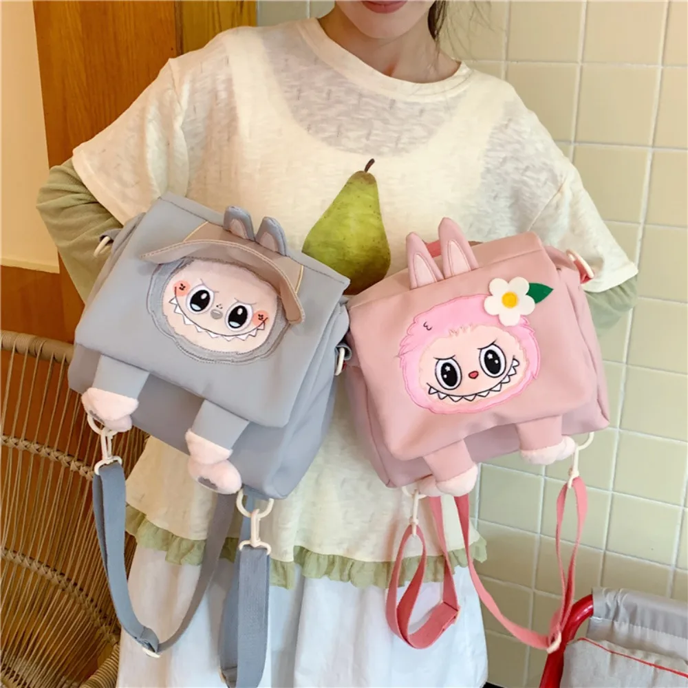 

Периферийный мини-рюкзак в стиле аниме с героями мультфильмов, милый студенческий рюкзак для кампуса, маленький рюкзак для детей и девочек, подарок-сюрприз на день рождения