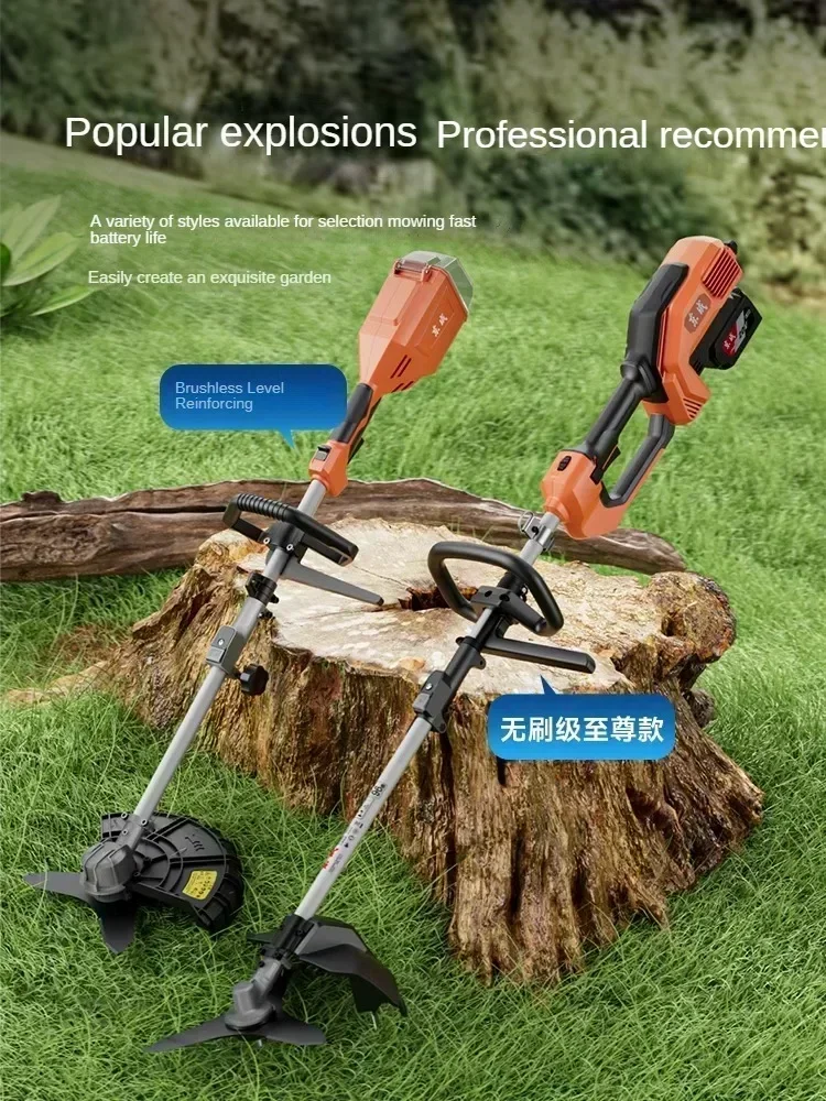 

Powerful Lithium-Ion Battery Grass Trimmer and Edger for Small Lawns