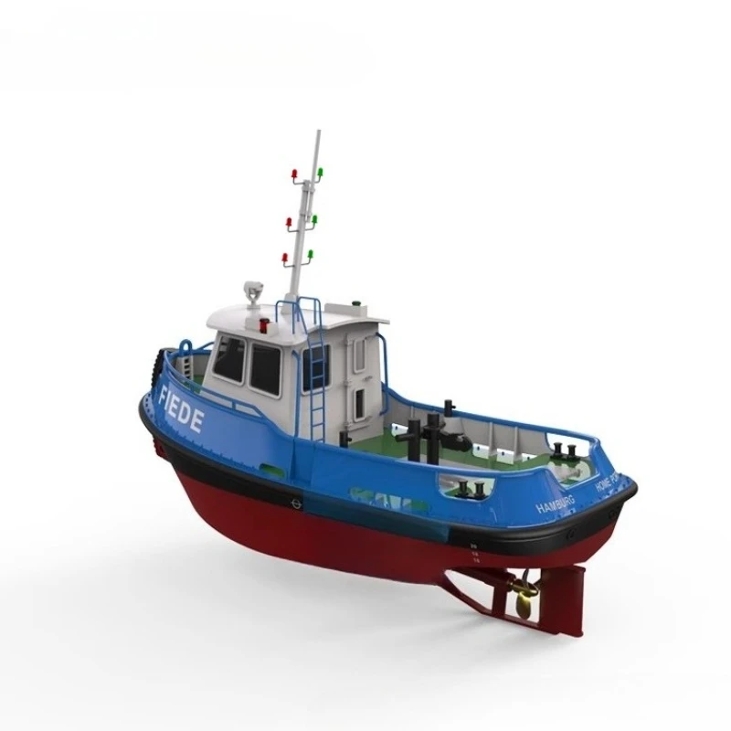 Модель радиоуправляемой лодки 1/50 FIEDE Port Work Ship RC Model KIT Версия Моделирование Промышленный корабль Сборный комплект Игрушка для сборки для взрослых