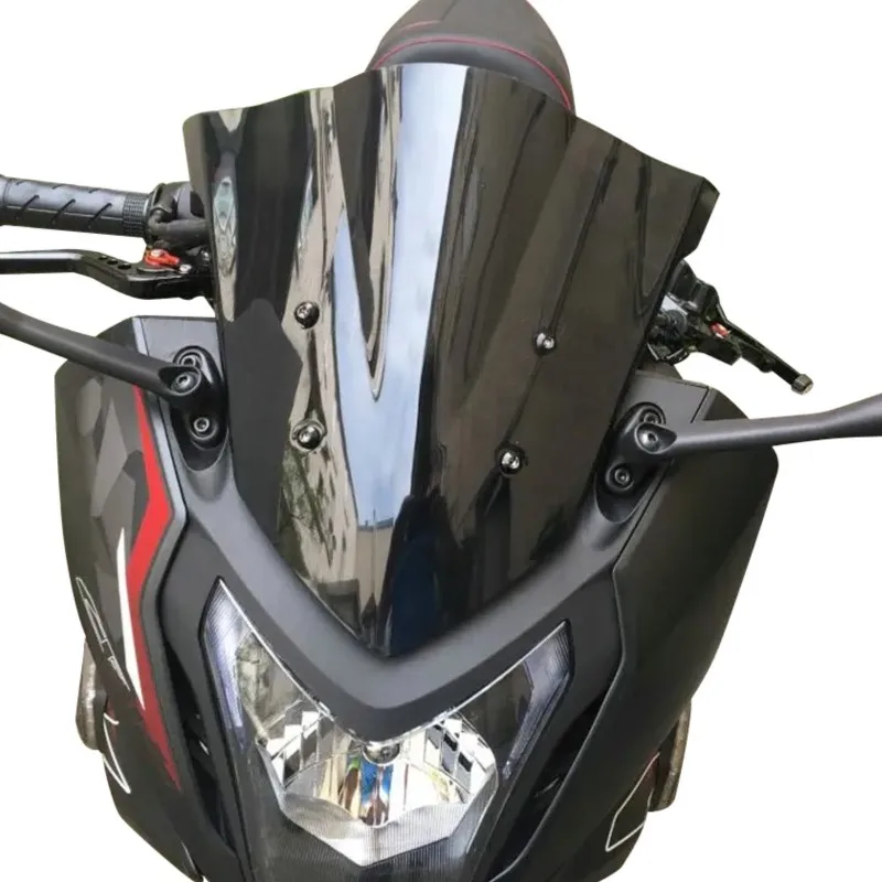 

Windshield Windscreen Double Bubble Wind Screen Deflector Motorbike For Honda CBR650F CBR 650F CBR650 F 2014 2015 2016 2017 2018