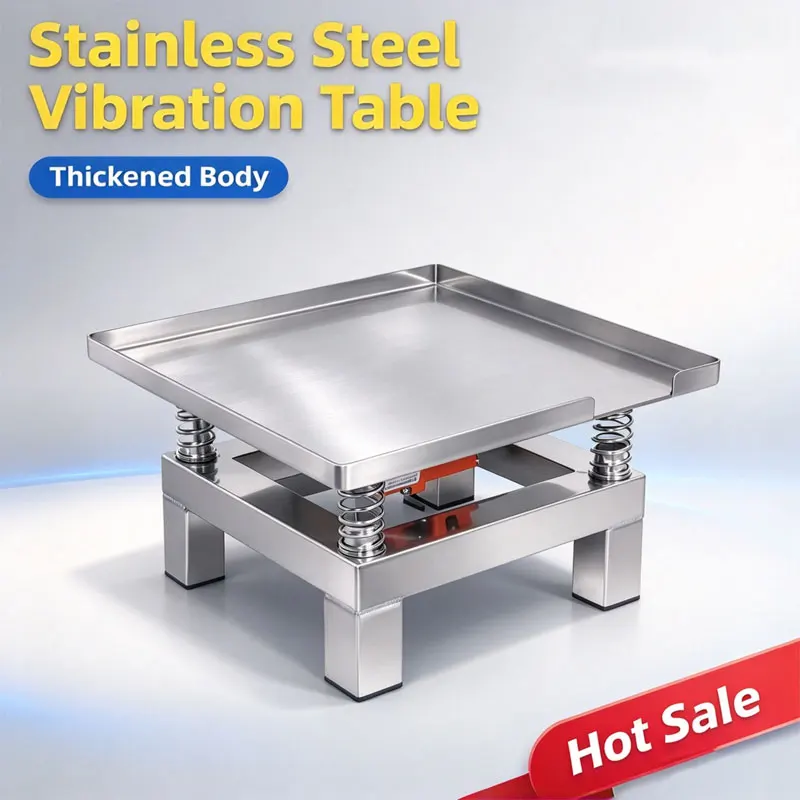 Stainless Steel Mini Vibration Table experimental mixing table Vibration plate testing Block