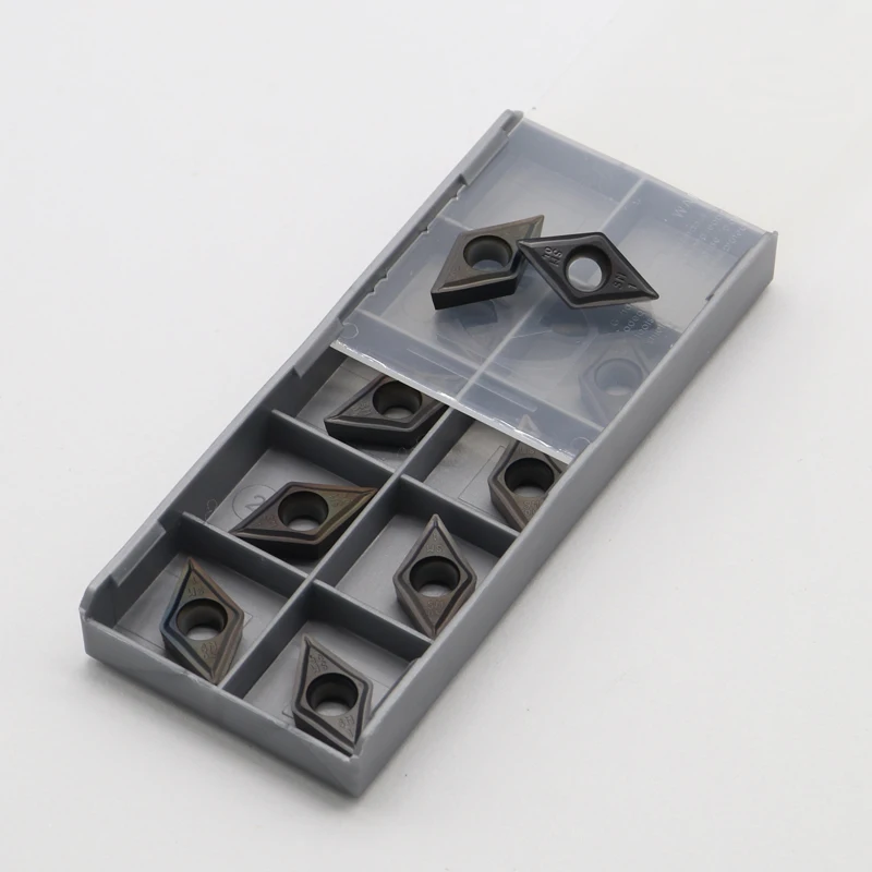 フライス盤用CNC工具アクセサリ,10個,DCMT11T304-SM ic907 ic908,dcmt11t304用